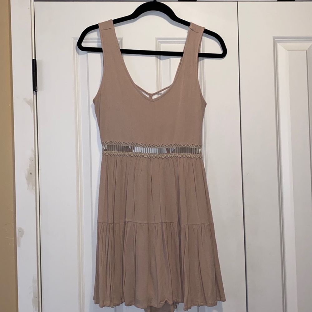 Bohemian Backless Cutout Summer Dress